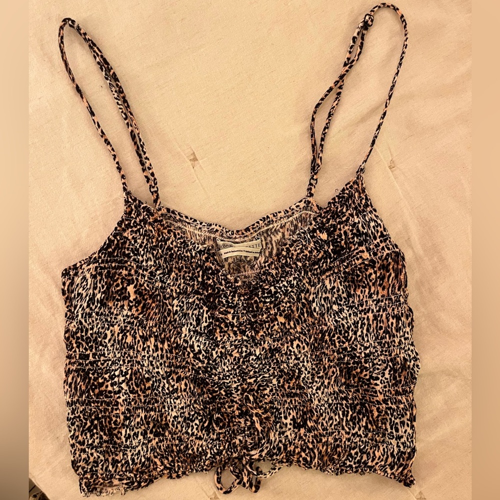 URBN Scrunched Crop Top